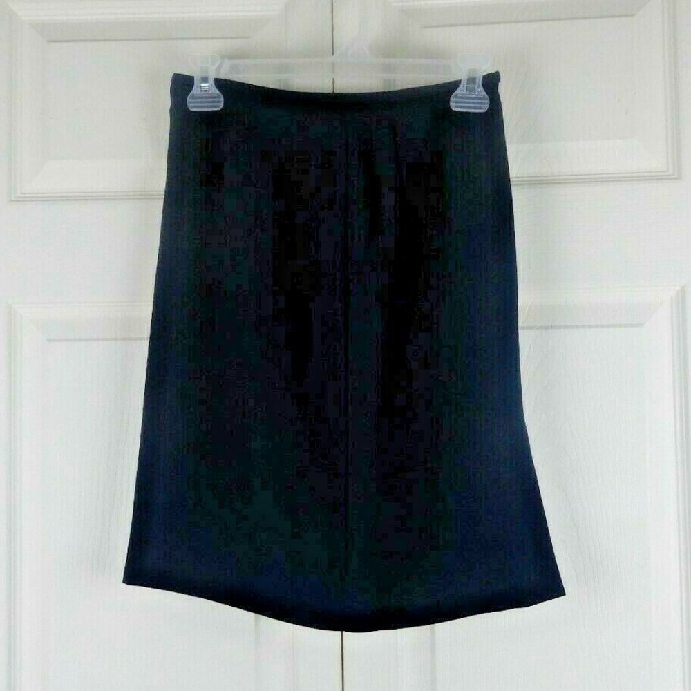 Sassco Navy Blue Lined Skirt Size 4P